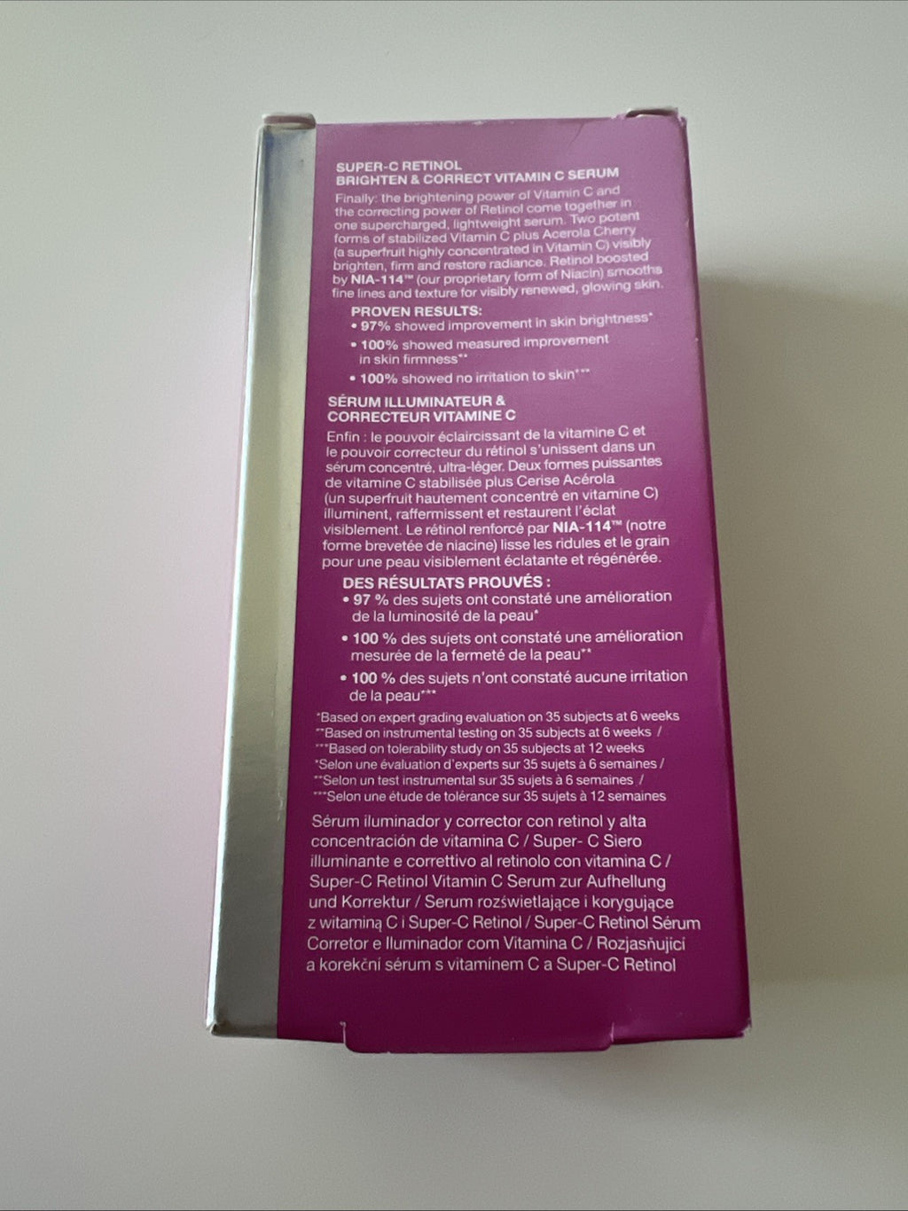 StriVectin Multi-Action Super C Retinol Brighten & Correct Serum Authentic 1 Fl2