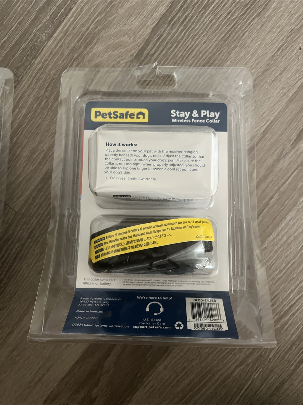 PetSafe Stay & Play Wireless Fence Rechargeable Recei Collar - Black PIF00-142883