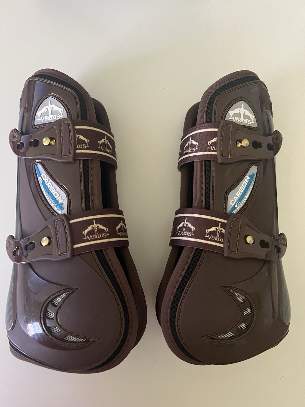 Veredus Carbon Gel Vento Open Front Boots New Brown Size M4