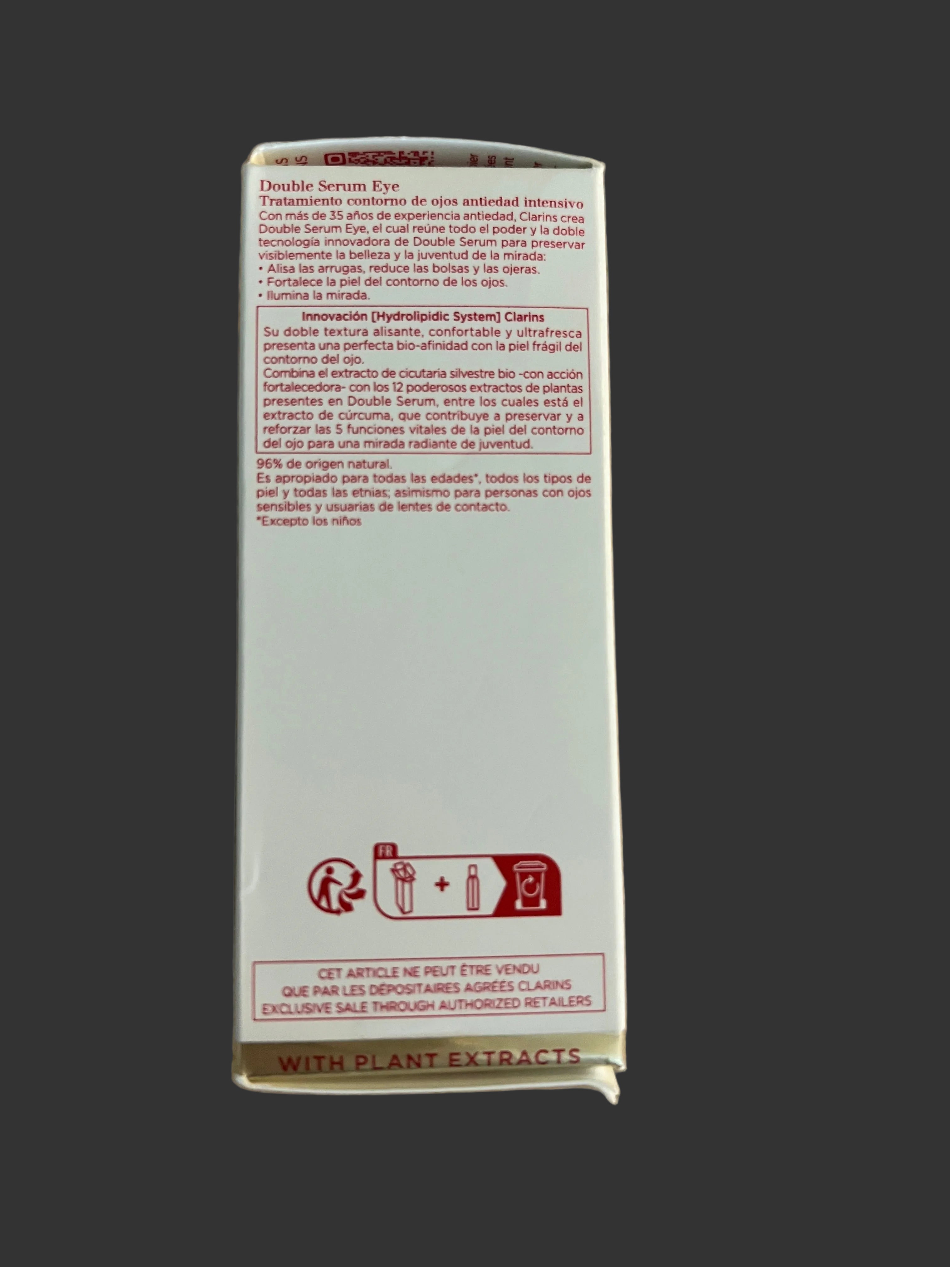 Clarins Double Serum Eye 0.6 oz