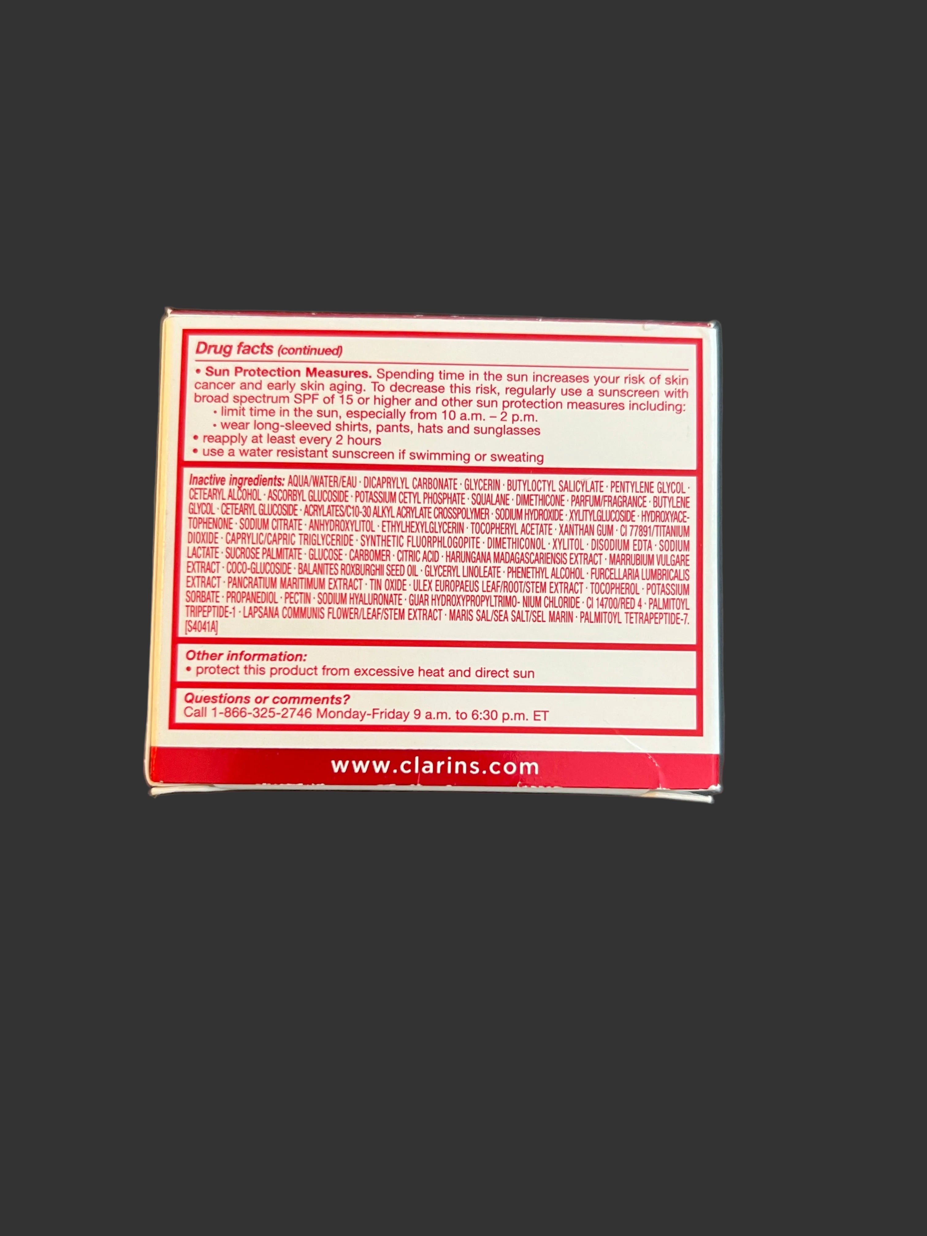 Clarins Multi-Intensive Jour Super Restorative Day Cream 1.7 oz