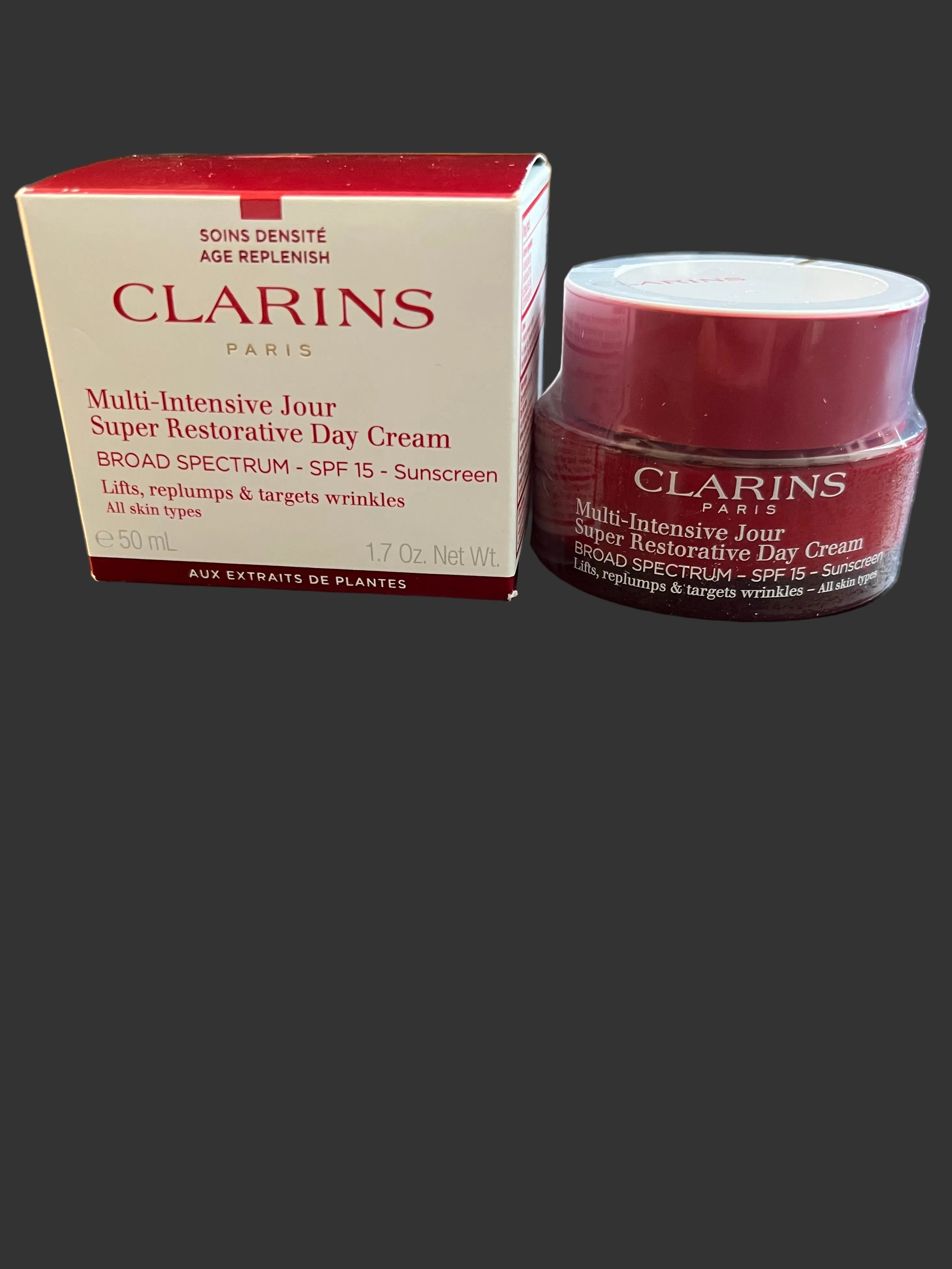 Clarins Multi-Intensive Jour Super Restorative Day Cream 1.7 oz