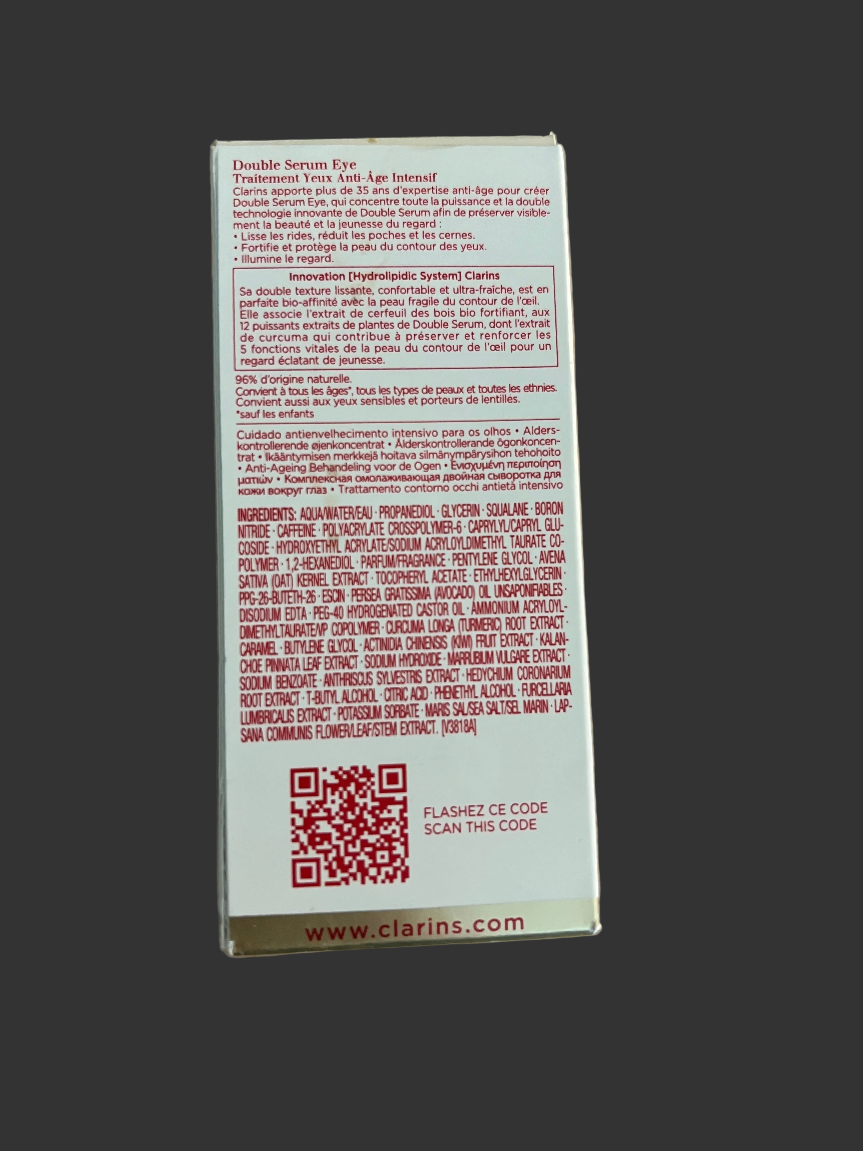 Clarins Double Serum Eye 0.6 oz