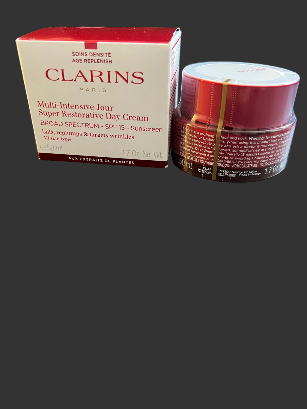 Clarins Multi-Intensive Jour Super Restorative Day Cream 1.7 oz