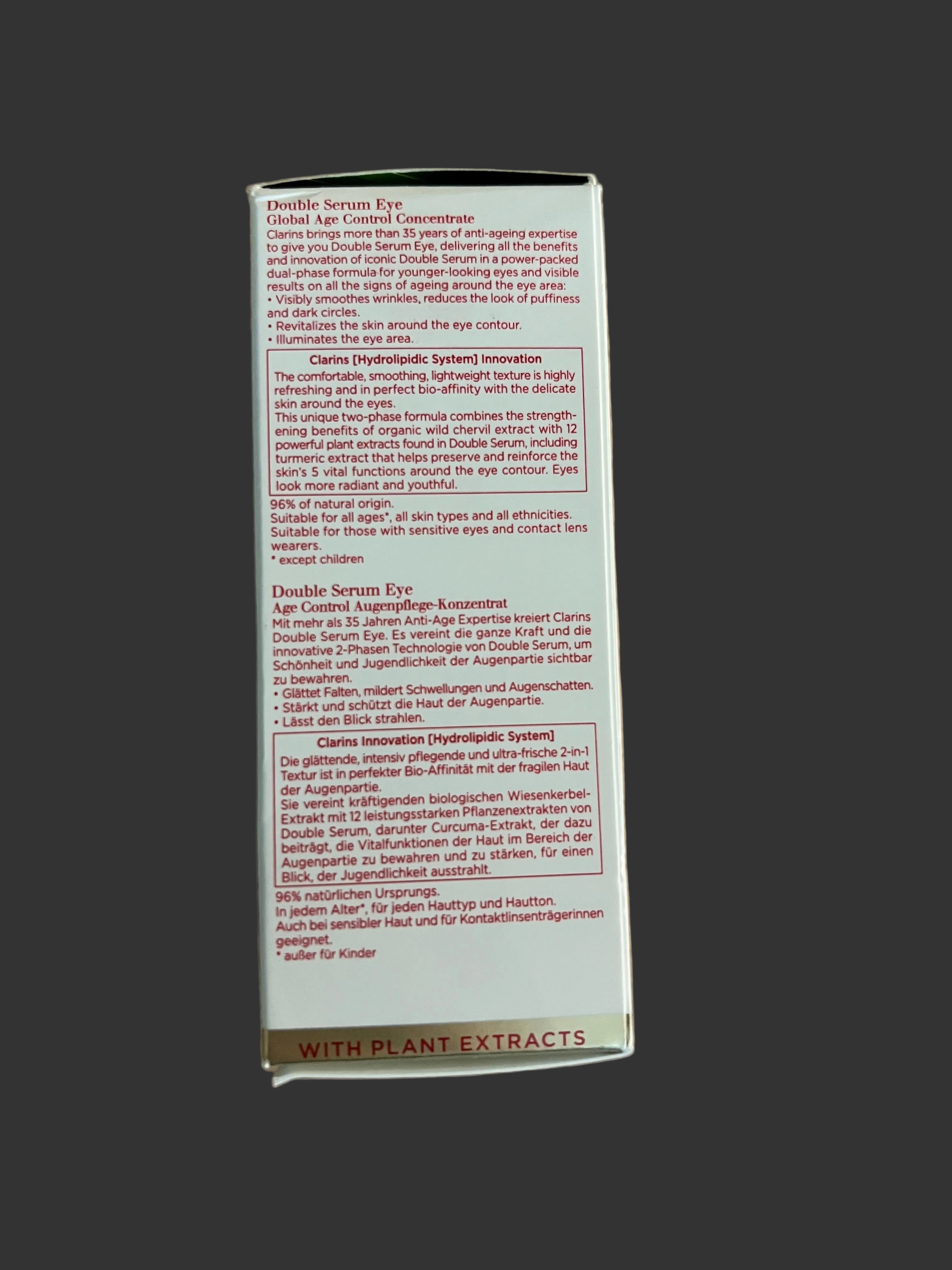 Clarins Double Serum Eye 0.6 oz