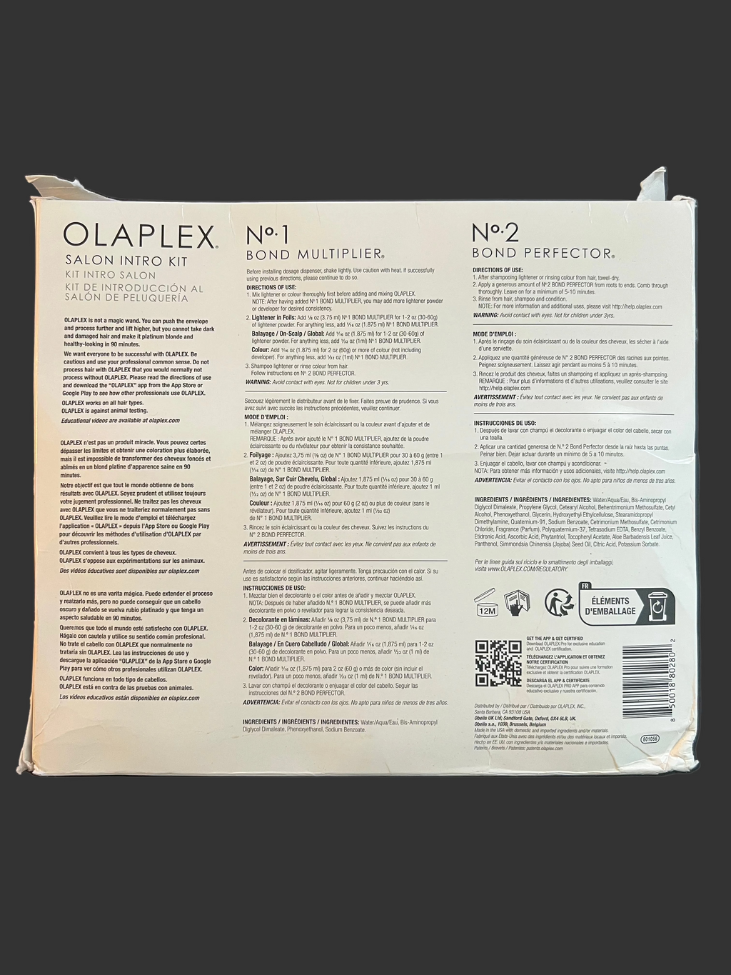 Olaplex Salon Intro Kit No. 1 No. 2