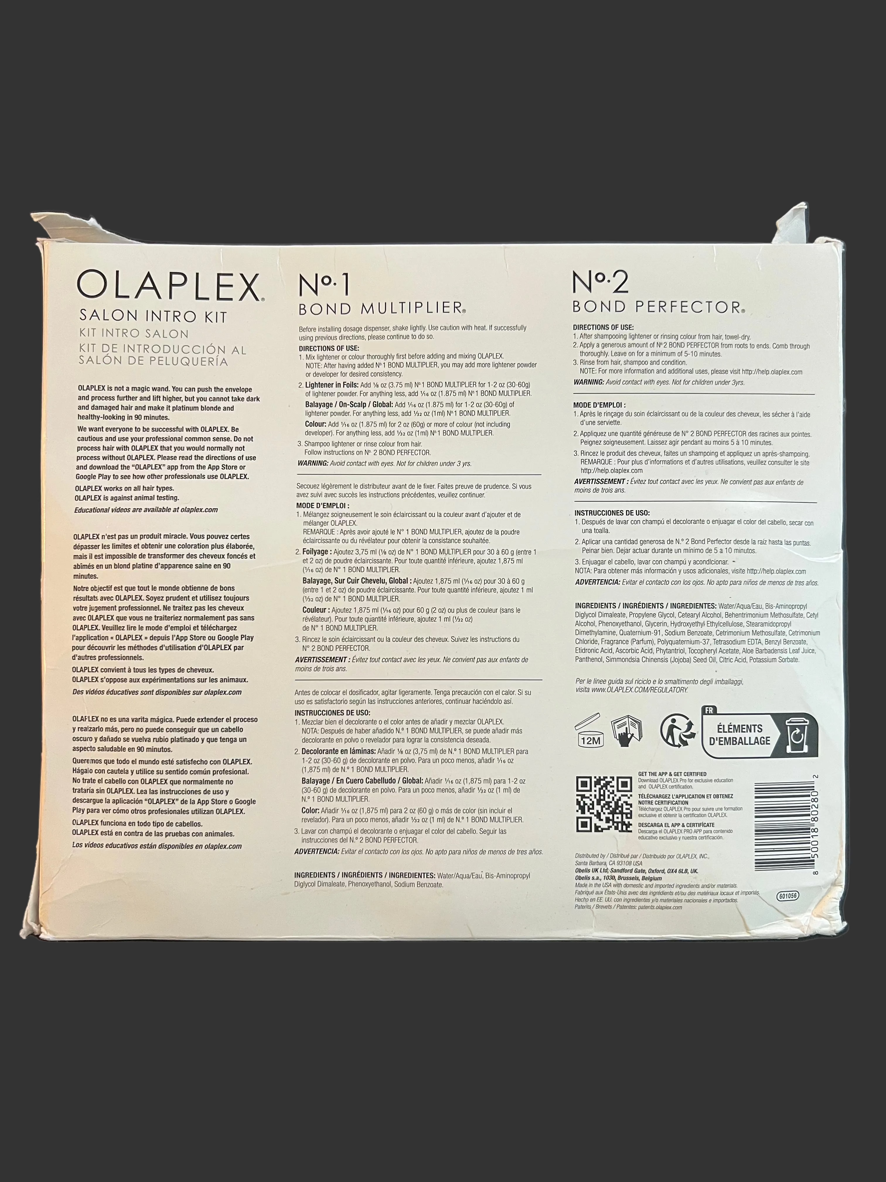 Olaplex Salon Intro Kit No. 1 No. 2