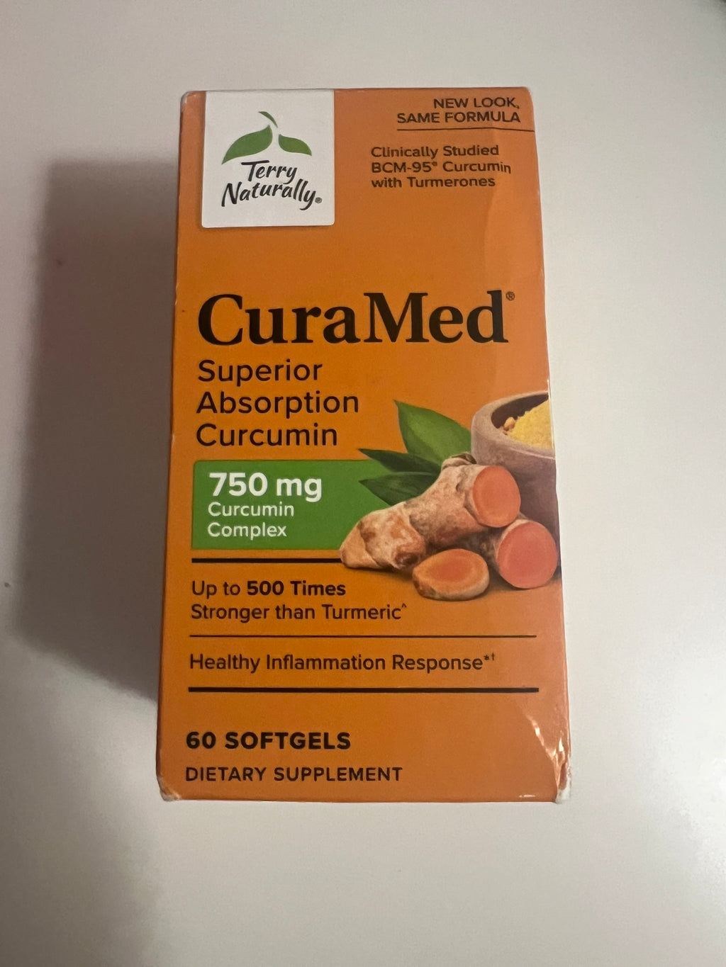 Terry Naturally Cura Med 750 mg 60 soft tablets exp 10/2026